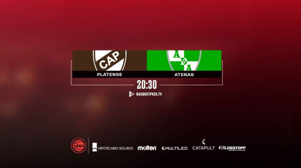 Platense y Atenas levantan el telón de la semana de la Liga Nacional en Vicente&nbsp;López