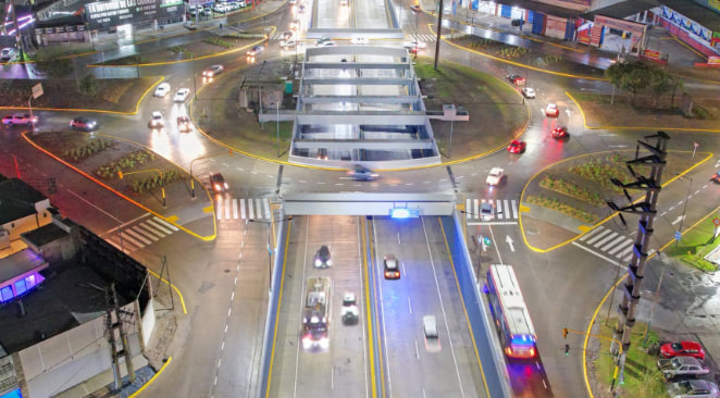 El Viaducto Papa Francisco de Burzaco fue distinguido como la mejor obra vial urbana del&nbsp;año