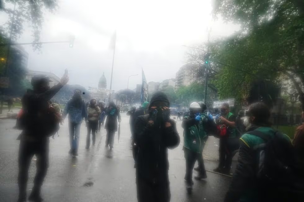 Tras los incidentes frente al Congreso, el Gobierno busca identificar a los manifestantes&nbsp;denunciados